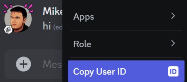 Copy Discord User ID